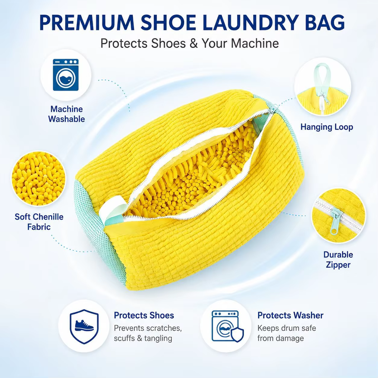 Sac de lavage pour chaussures
