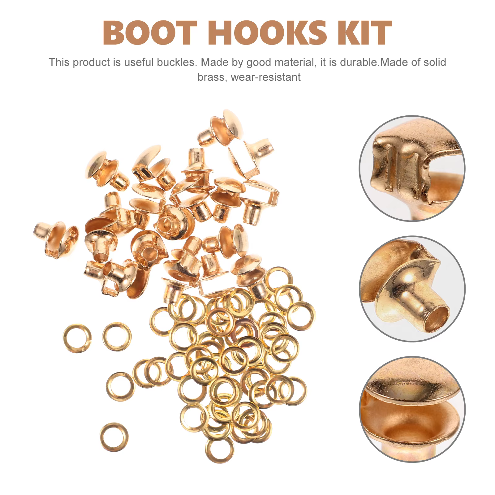 Crochets de bottes dentelle lacets boucles crochet