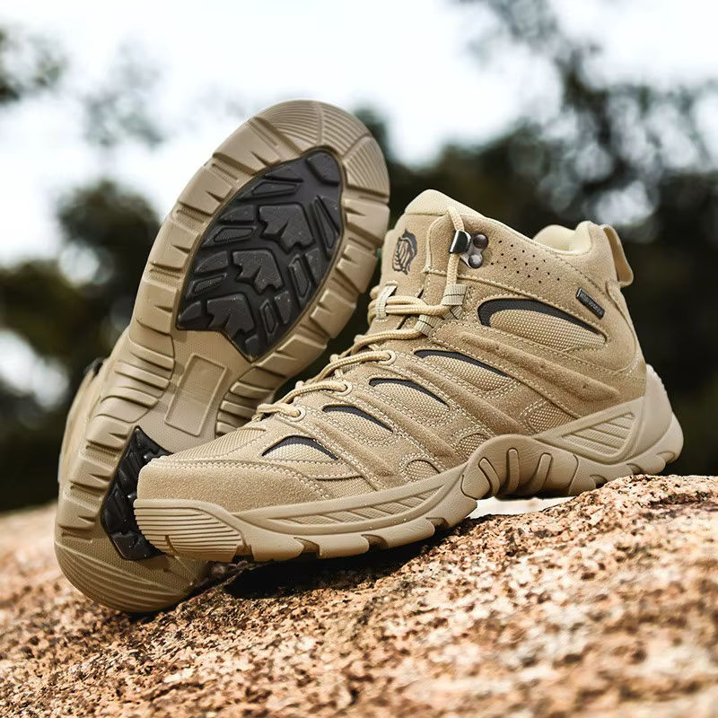 Chaussures de travail militaires respirantes pour hommes