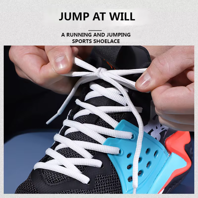 1 paire de lacets ronds Fof baskets de basket-ball