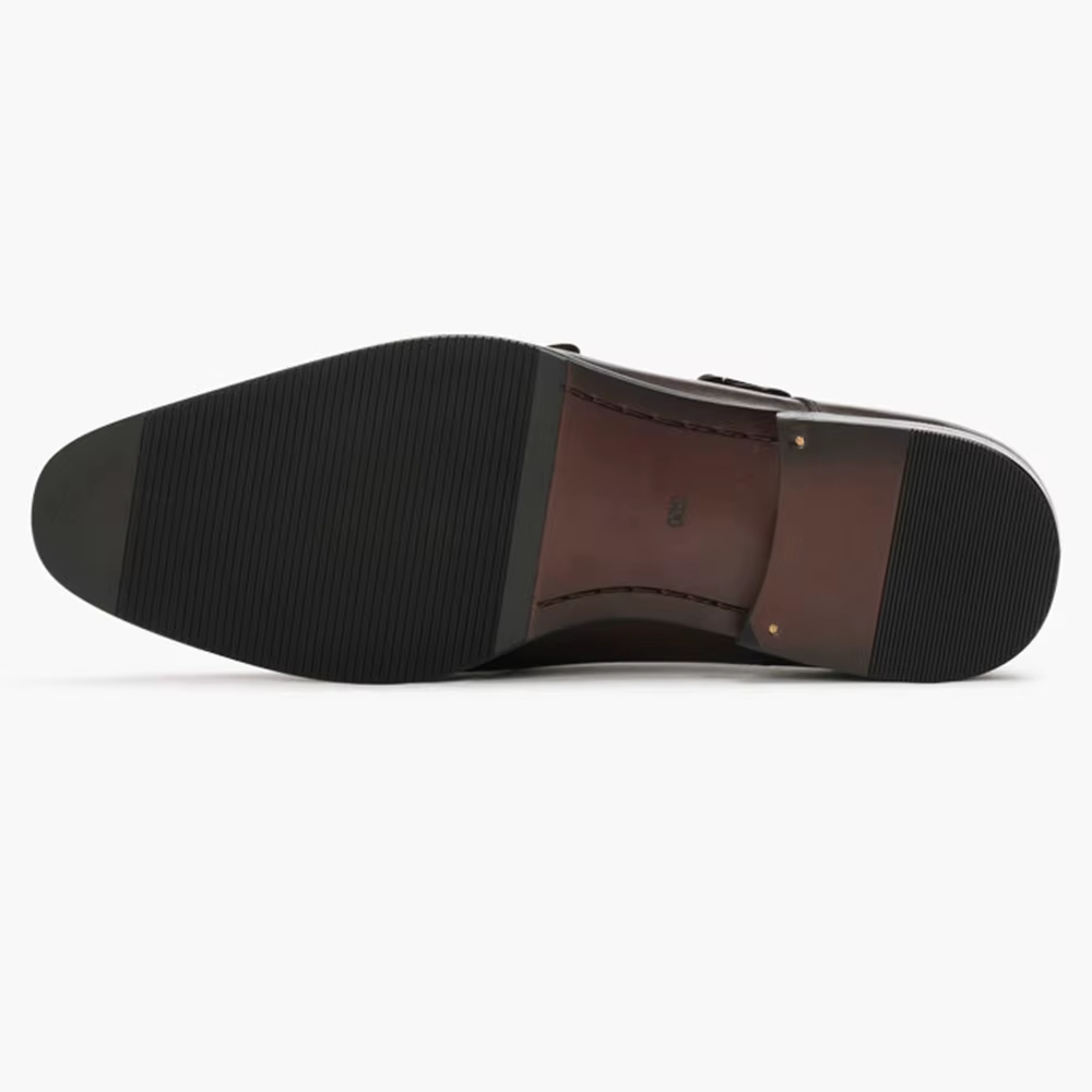 Chaussures décontractées pour hommes en cuir de veau