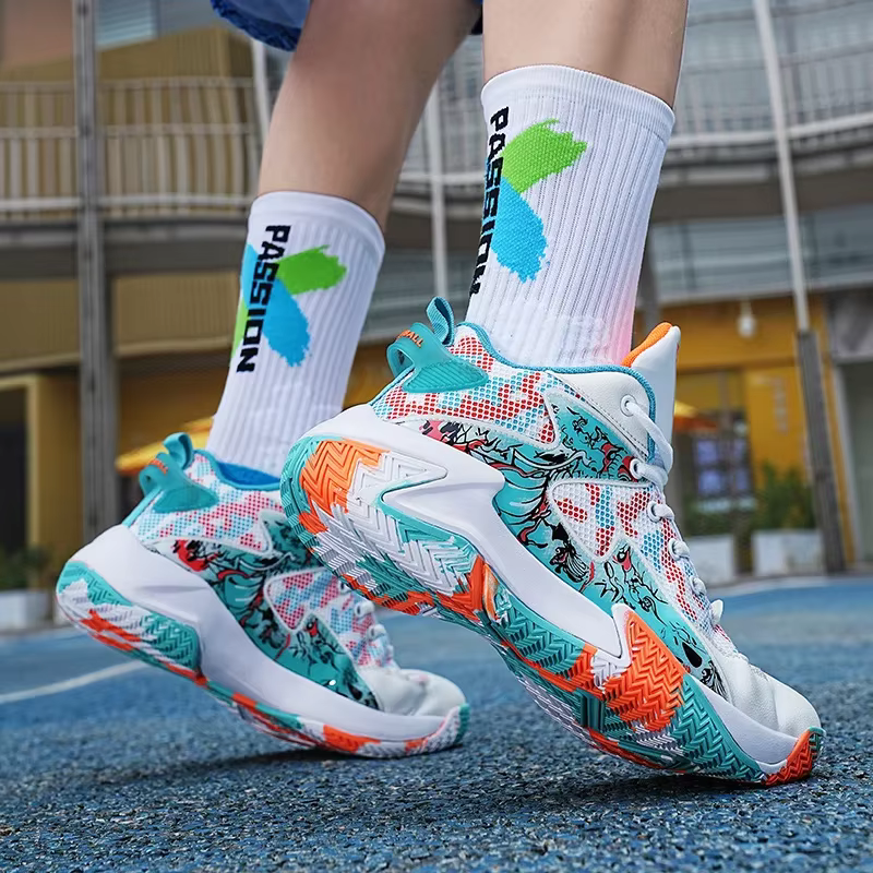 Hommes chaussures de basket-ball respirant
