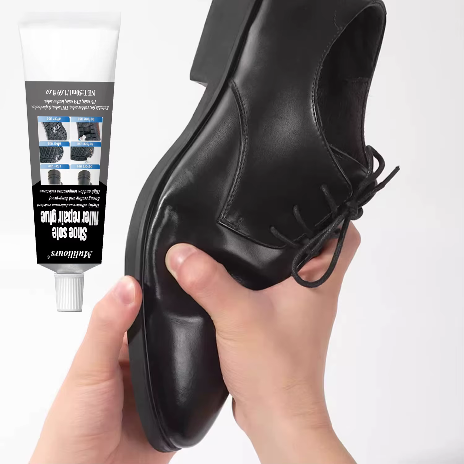 Kit de réparation de chaussures 2 pièces