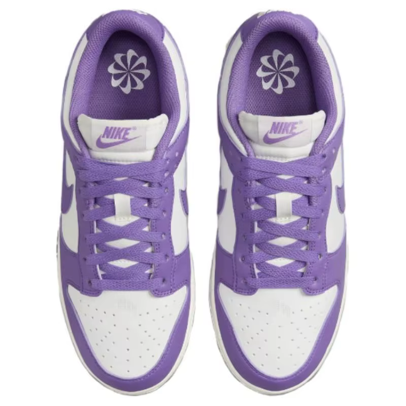 Baskets basses confortables Nike pour femmes, violet et blanc-DD1873-108