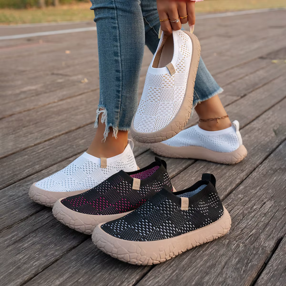 Chaussures décontractées sportives pour femmes