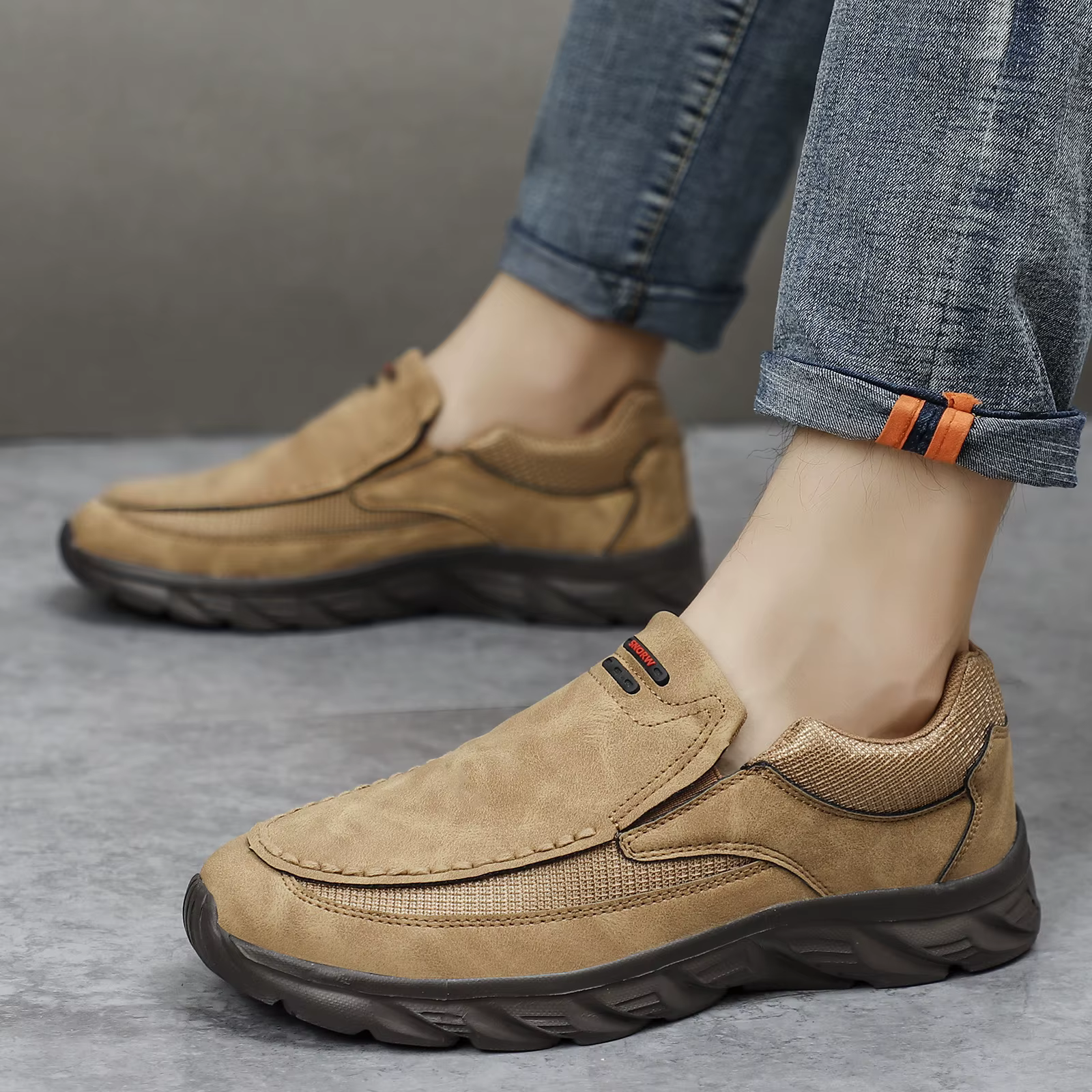 Chaussures pour hommes toile baskets 2025 nouvelle mode à la main rétro loisirs