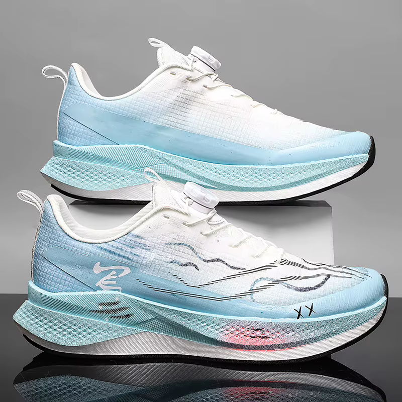 Chaussures de course professionnelles en carbone pour marathon, hommes et femmes, légères, antidérapantes, pour l'entraînement, le tennis