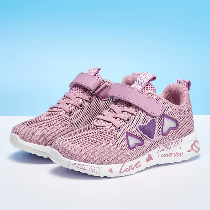 Chaussures en tricot confortables pour filles