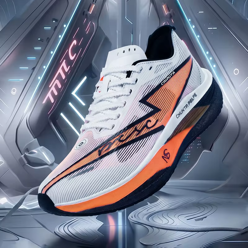 Chaussures de course Marathon pour hommes avec plaque en carbone