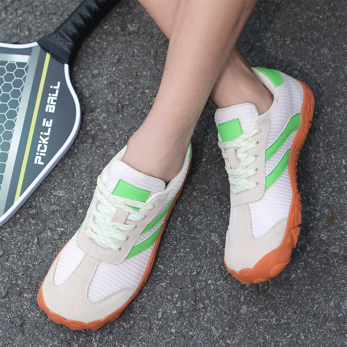 Chaussures décontractées à bout large pour hommes et femmes