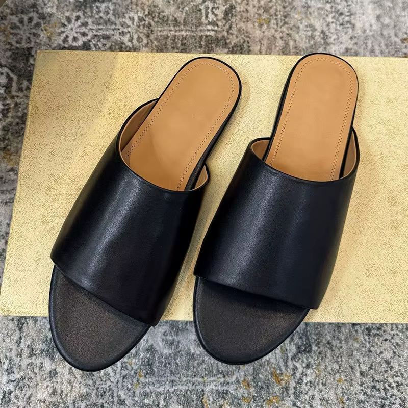 Pantoufles fines à talons hauts pour femmes