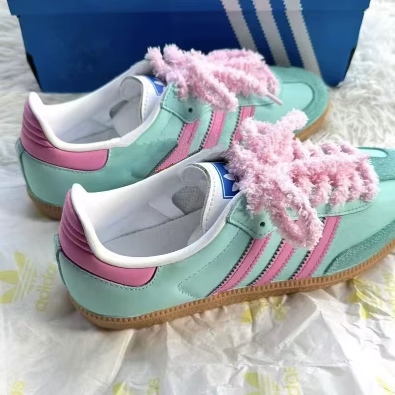 1 paire moelleux mignon chenille lacet hommes femmes rose en peluche lacets personnalité Sport décontracté basket-ball DE chaussures d'entraînement Lac
