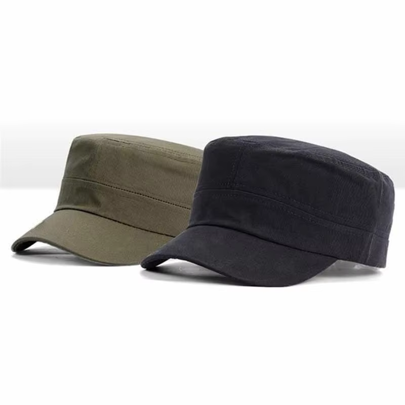 Chapeau militaire plat pour hommes, Simple et polyvalent, chapeau d'âge moyen, langue de canard, décontracté, mode, nouveau Style, printemps et automne