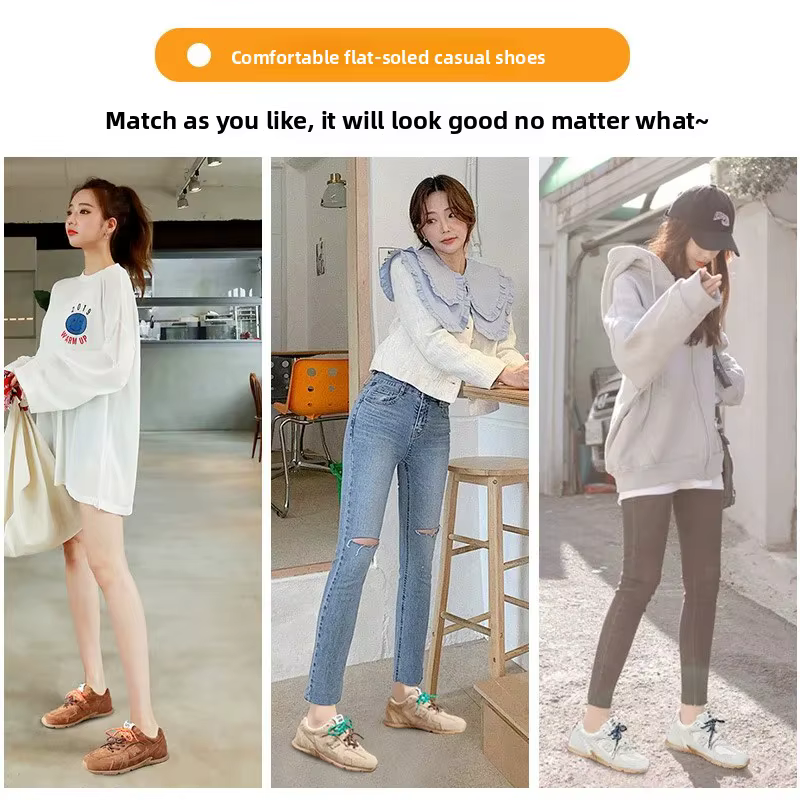 Sheii – baskets de sport rétro en cuir véritable pour femmes