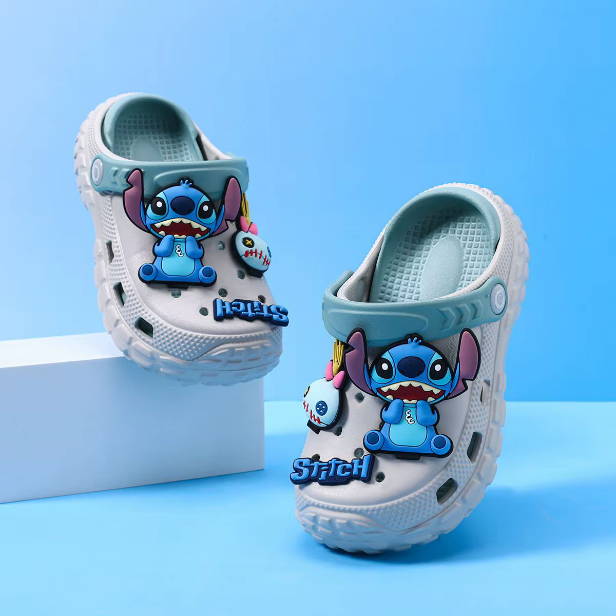 Chaussures à trous Kawaii Anime Lilo & Stitch