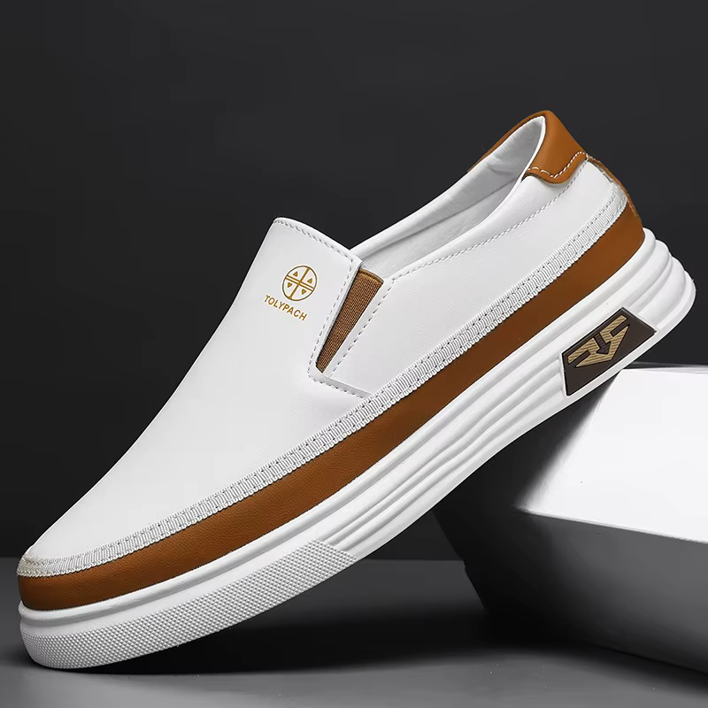 Mocassins pour hommes mode chaussures en cuir faites à la main marque de luxe