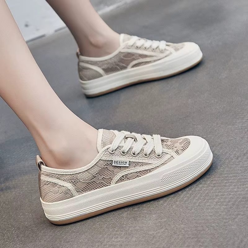 Chaussures de tennis en toile pour femmes