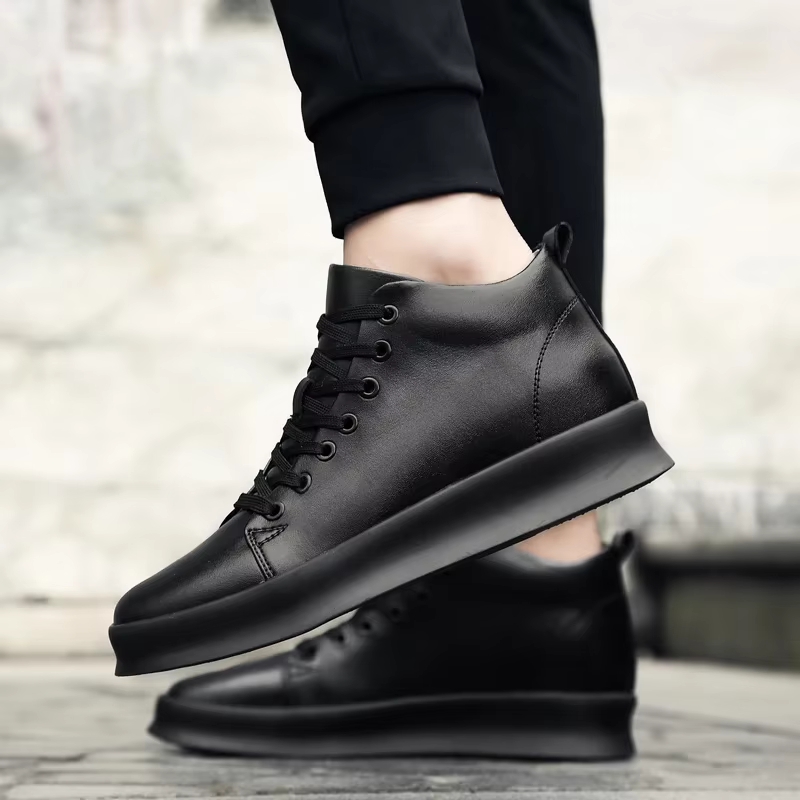 Hommes baskets hauteur augmenter chaussures
