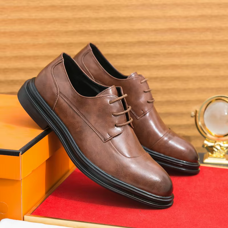 Chaussures habillées de banquet pour hommes de marque classique pointues