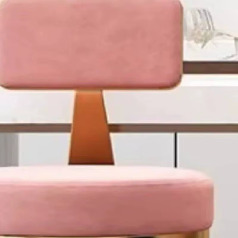 Style nordique tabouret De Bar en métal moderne télescopique haute qualité chaises De fête rondes blanc luxe doux Taburetes De Bar meubles