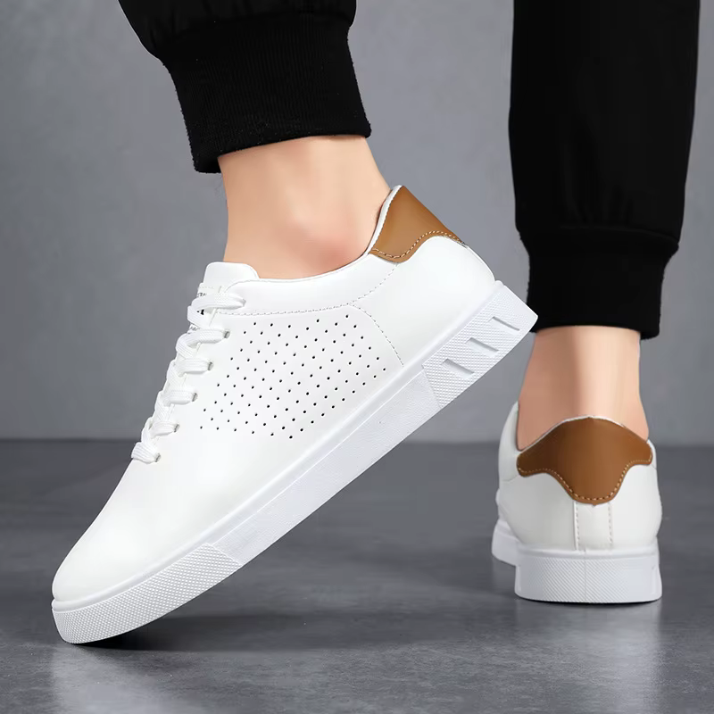 Baskets classiques blanches pour hommes