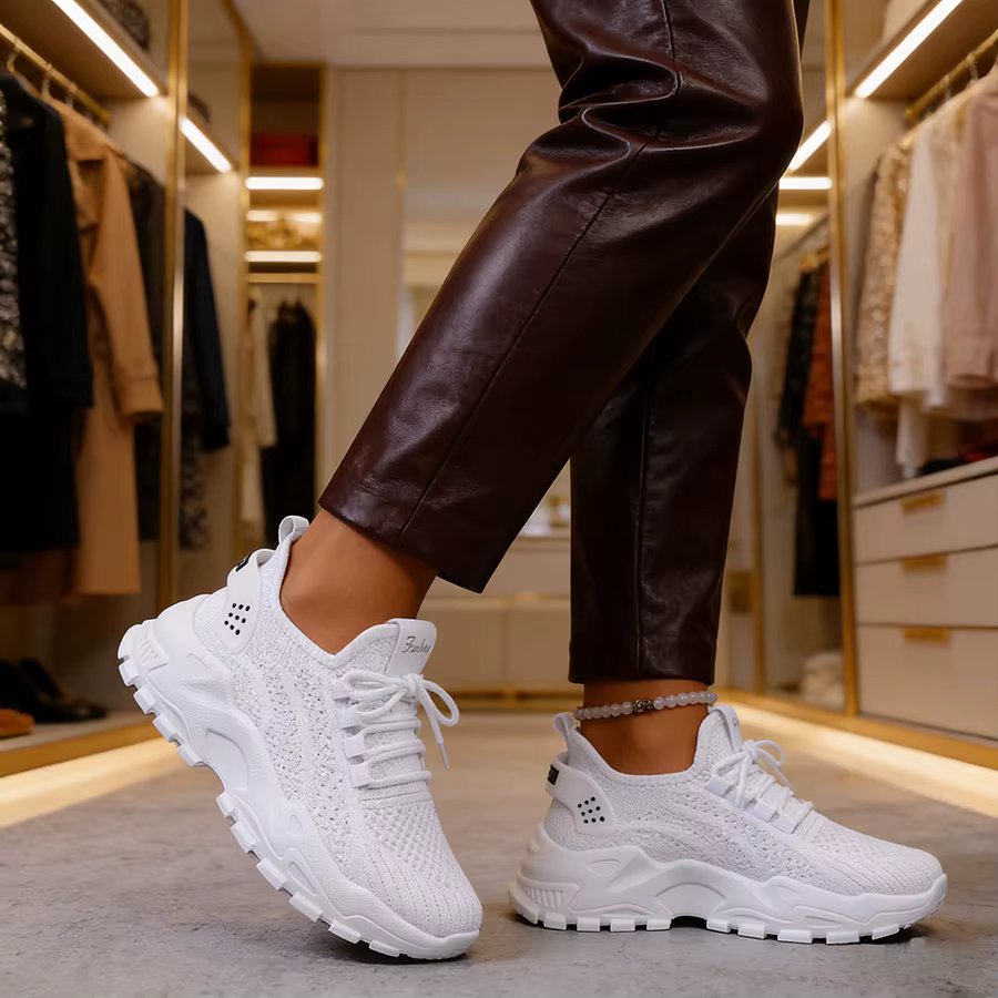 Nouvelles baskets à enfiler pour femmes