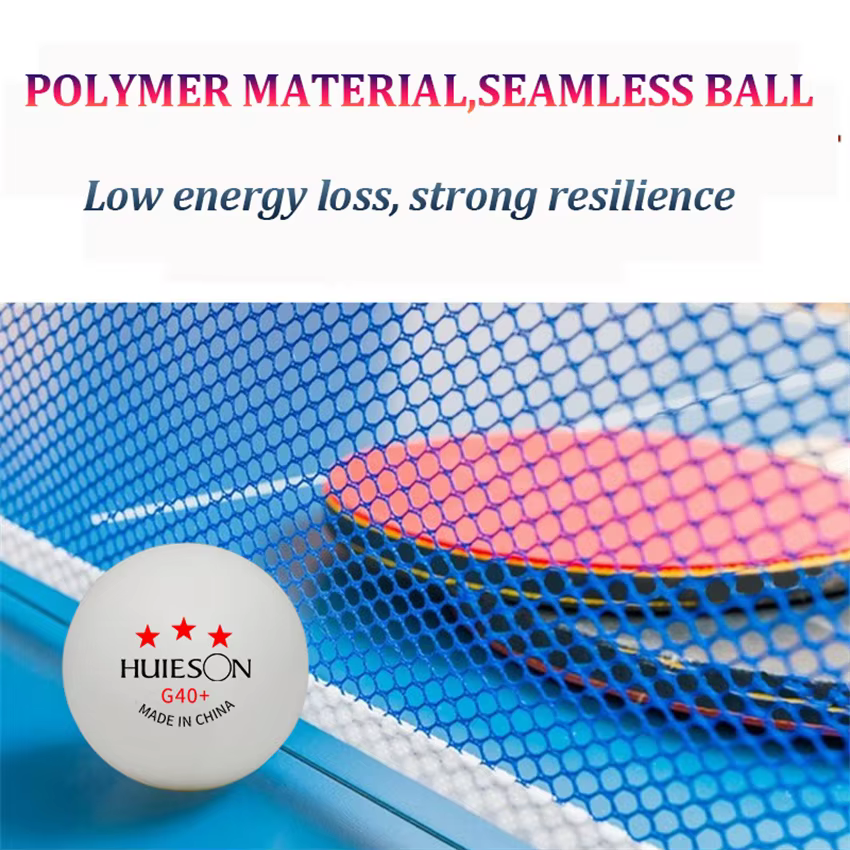 Nouveau Huieson 3 étoiles 20 ~ 100 pièces ABS 40 + matériel balles de Tennis de Table professionnelles TTF balles de Ping-Pong pour compétition