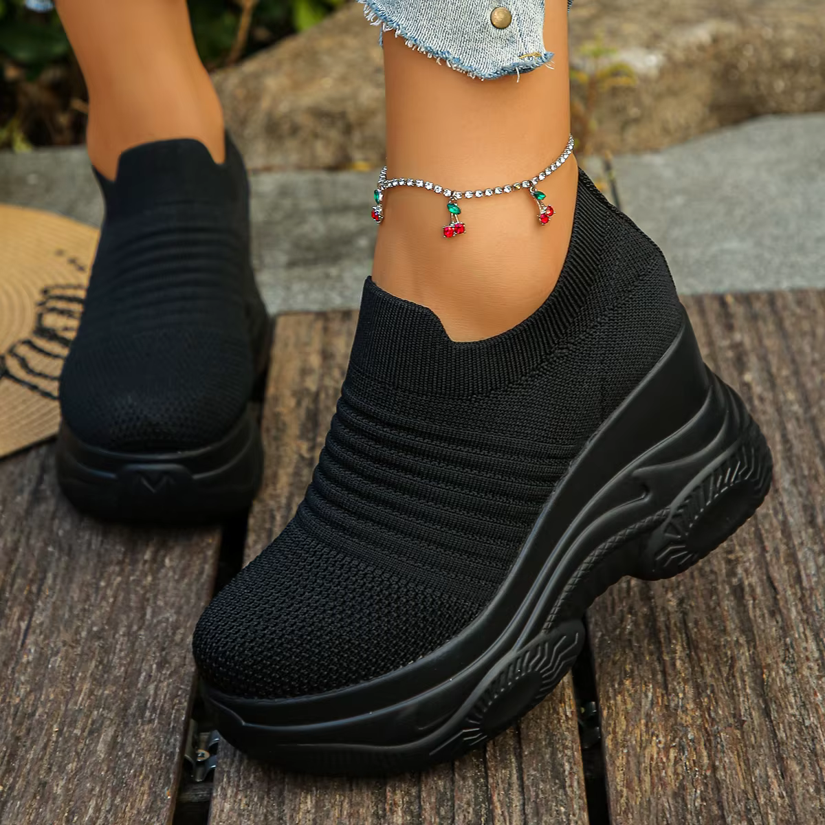 Femmes baskets plate-forme confortable chaussures De créateur décontractées
