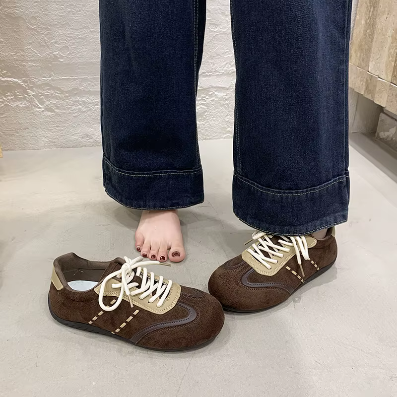 Chaussures Deqin rétro à la mode et légères pour femmes