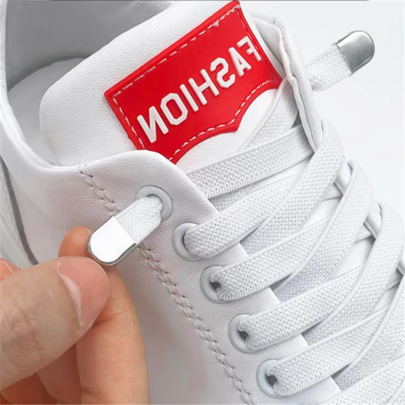 Lacets de chaussures sans cravate