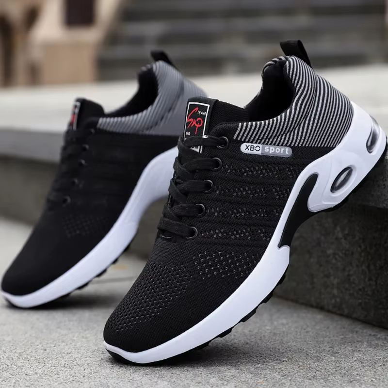 Chaussures de course respirantes coordonnantes pour hommes