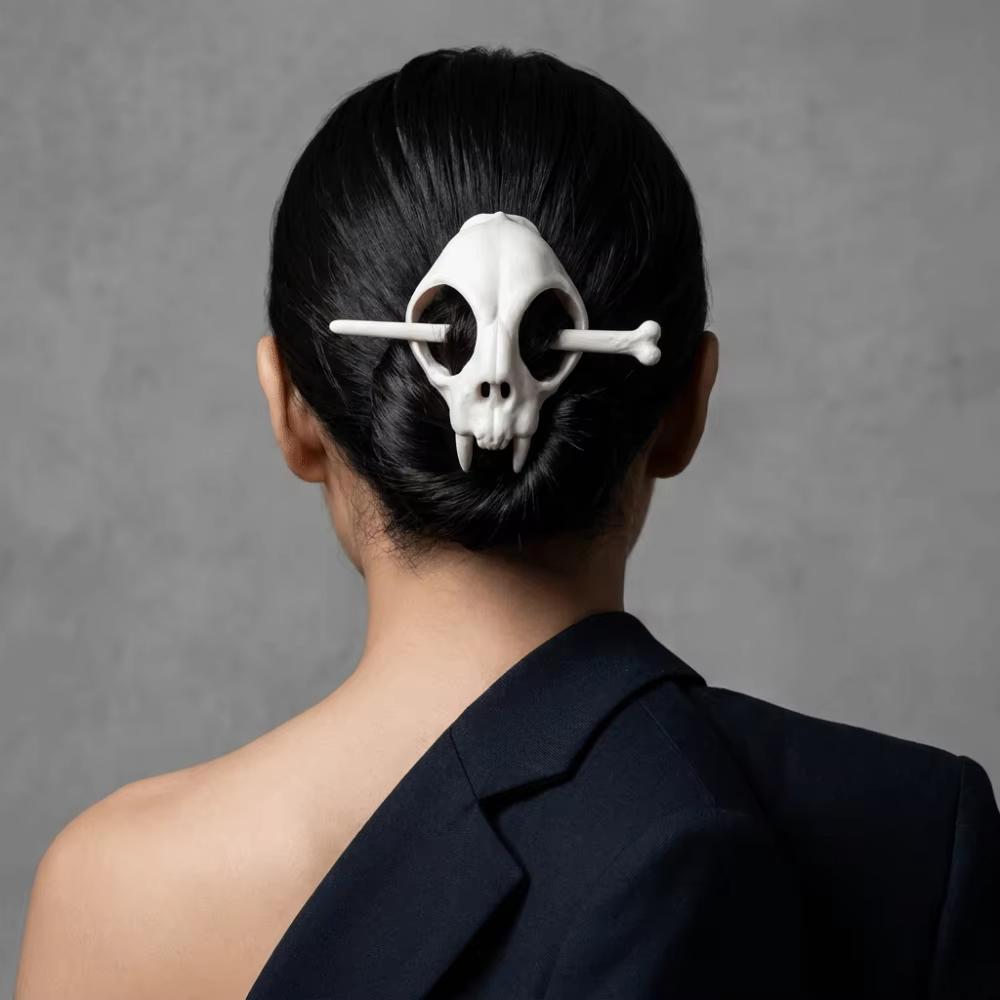 Épingles à cheveux gothiques style sombre, structure lisse, légères, portables, structure solide, accessoires capillaires pour usage quotidien