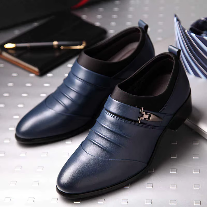 Classique hommes chaussures habillées de luxe Oxfords