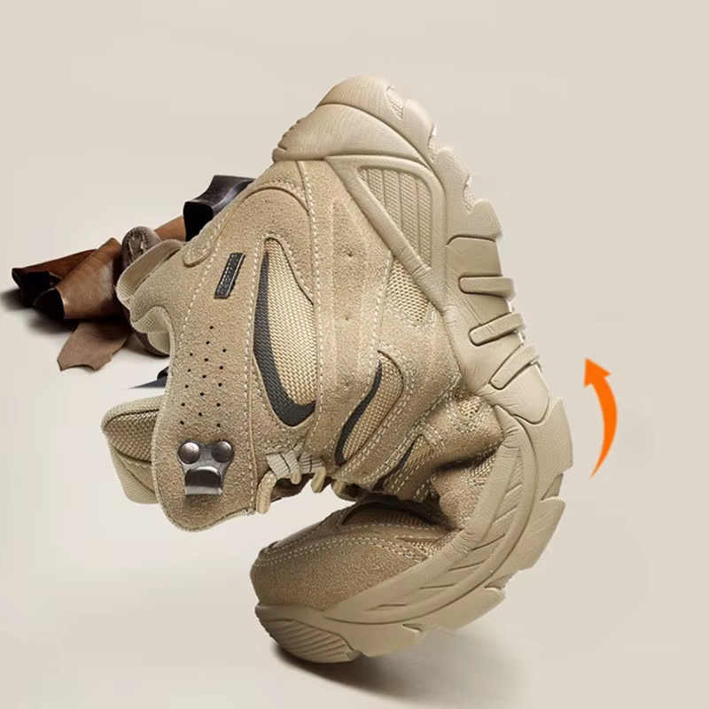 Chaussures de travail militaires respirantes pour hommes