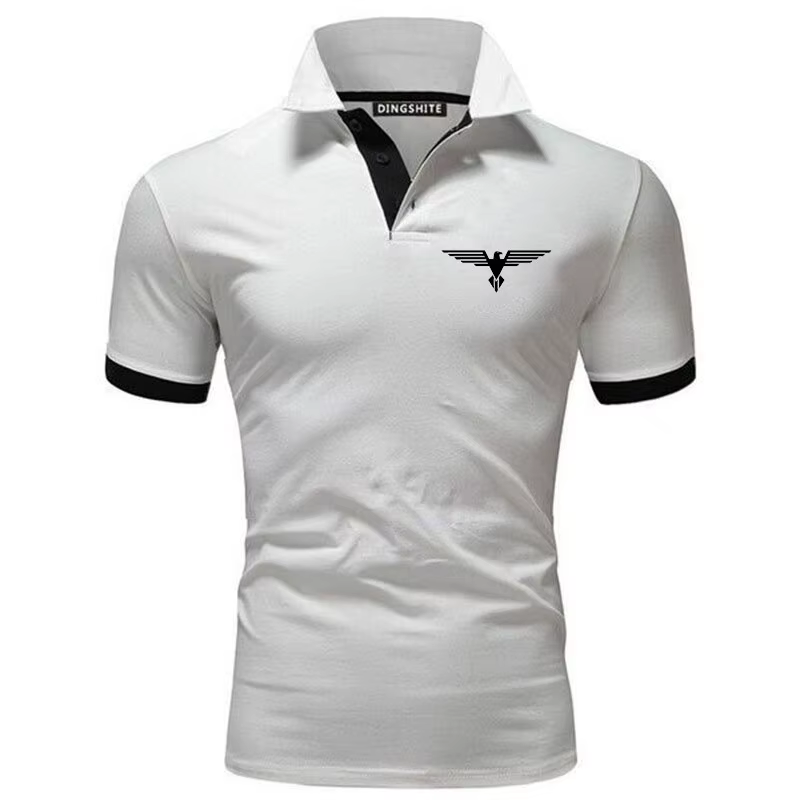 Polo à la mode Scicolor pour hommes, chemise de bureau, t-shirt respirant, haut décontracté, été, nouveau