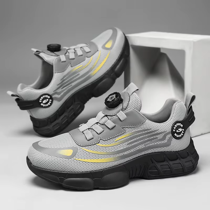 Chaussures de sport décontractées à lacets pour hommes