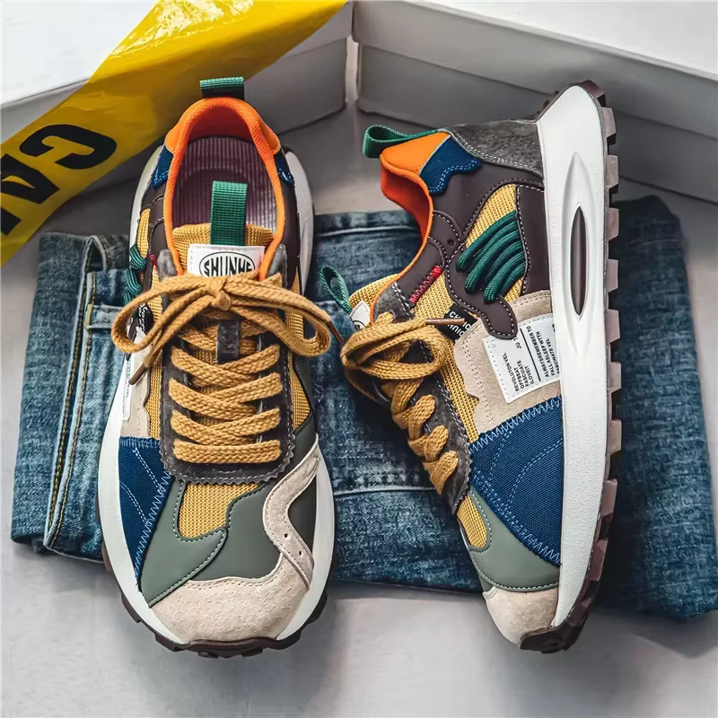 Chaussures de course décontractées pour hommes à la mode 2025 nouvelle qualité baskets