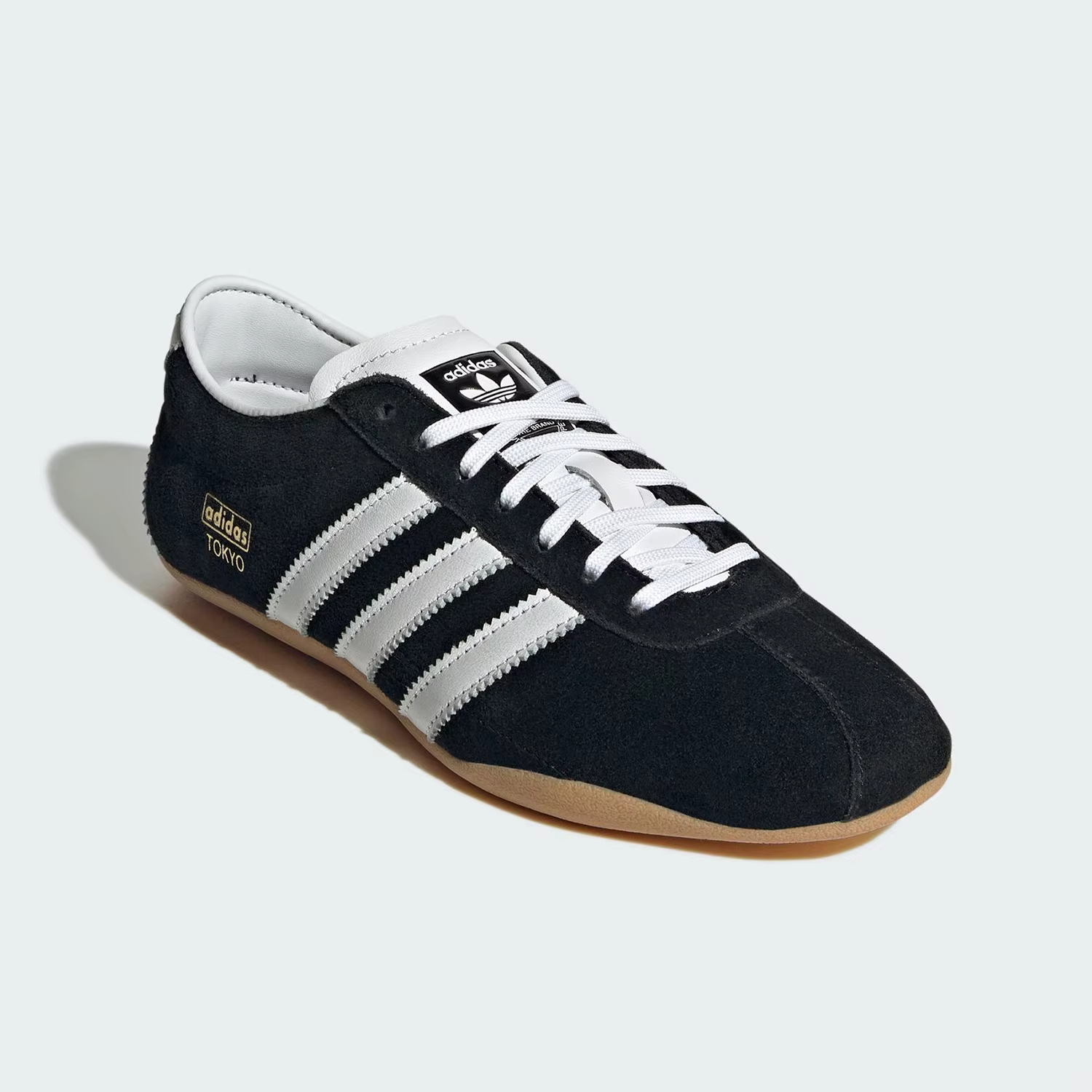 Adidas véritable chaussures de sport à semelles fines à lacets classiques à trois feuilles pour femmes JI0183