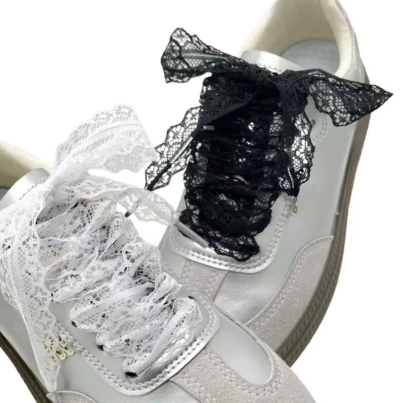 Lacets de baskets pour femmes et filles