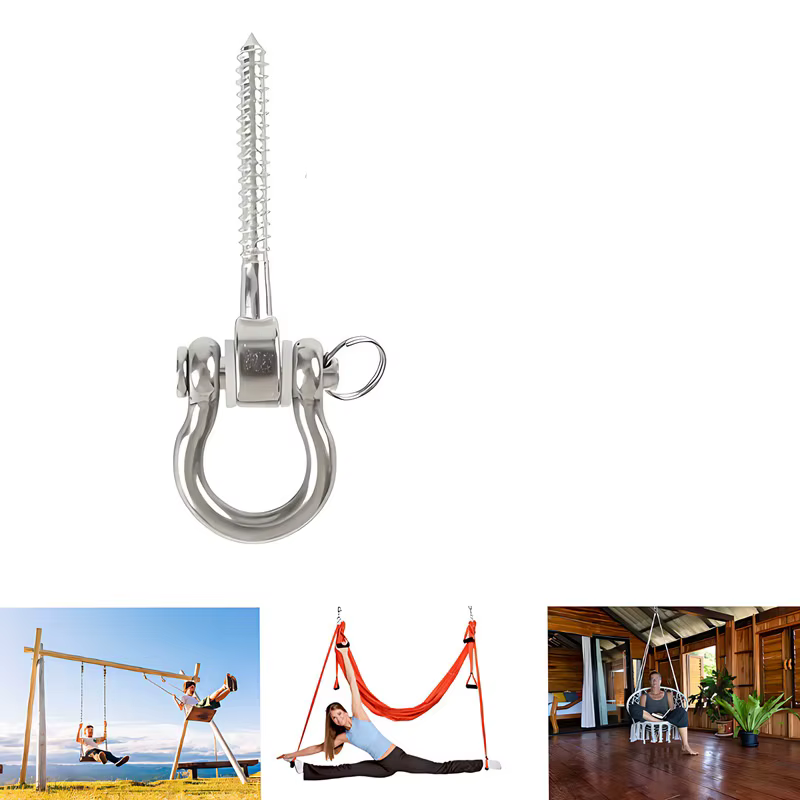 Outils crochet de balançoire robuste hamac de Yoga crochet de sac de sable accessoires de chaise suspendue pour aire de jeux porche hamac de Yoga