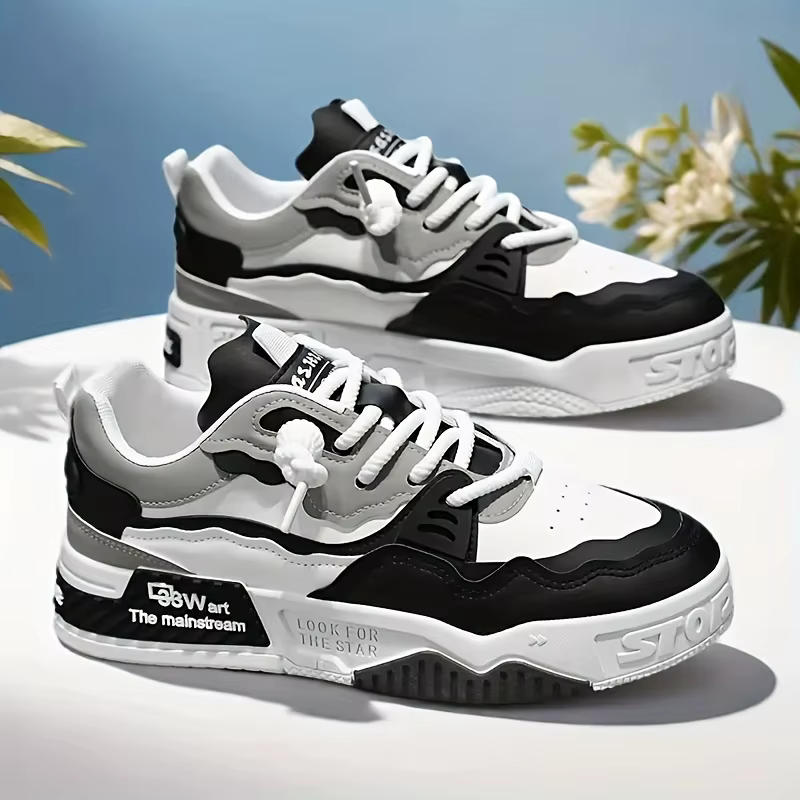 Chaussures de skate basses à la mode pour hommes