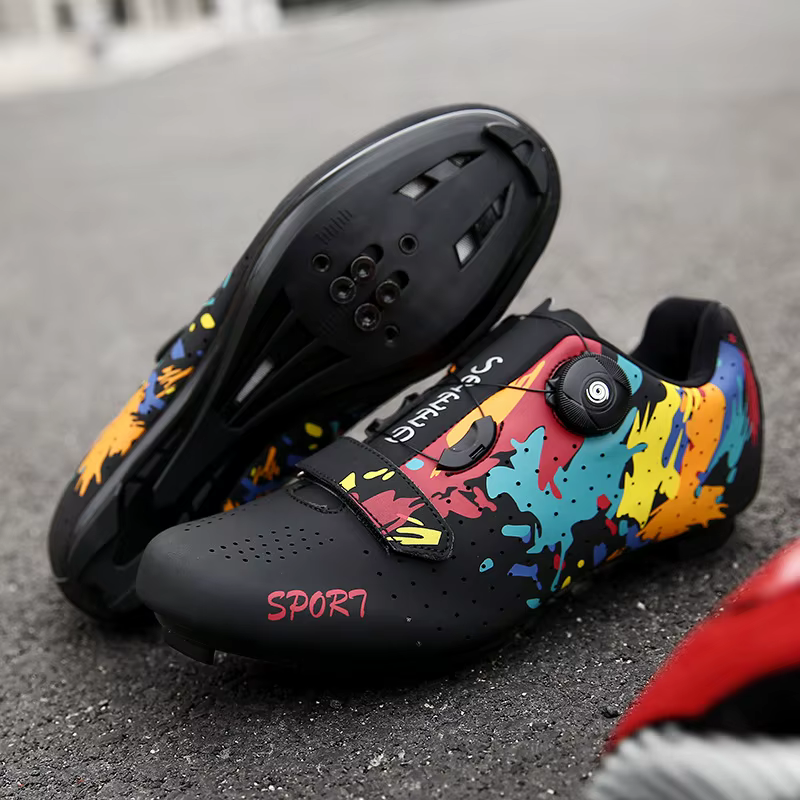 Chaussures de cyclisme unisexes Graffiti