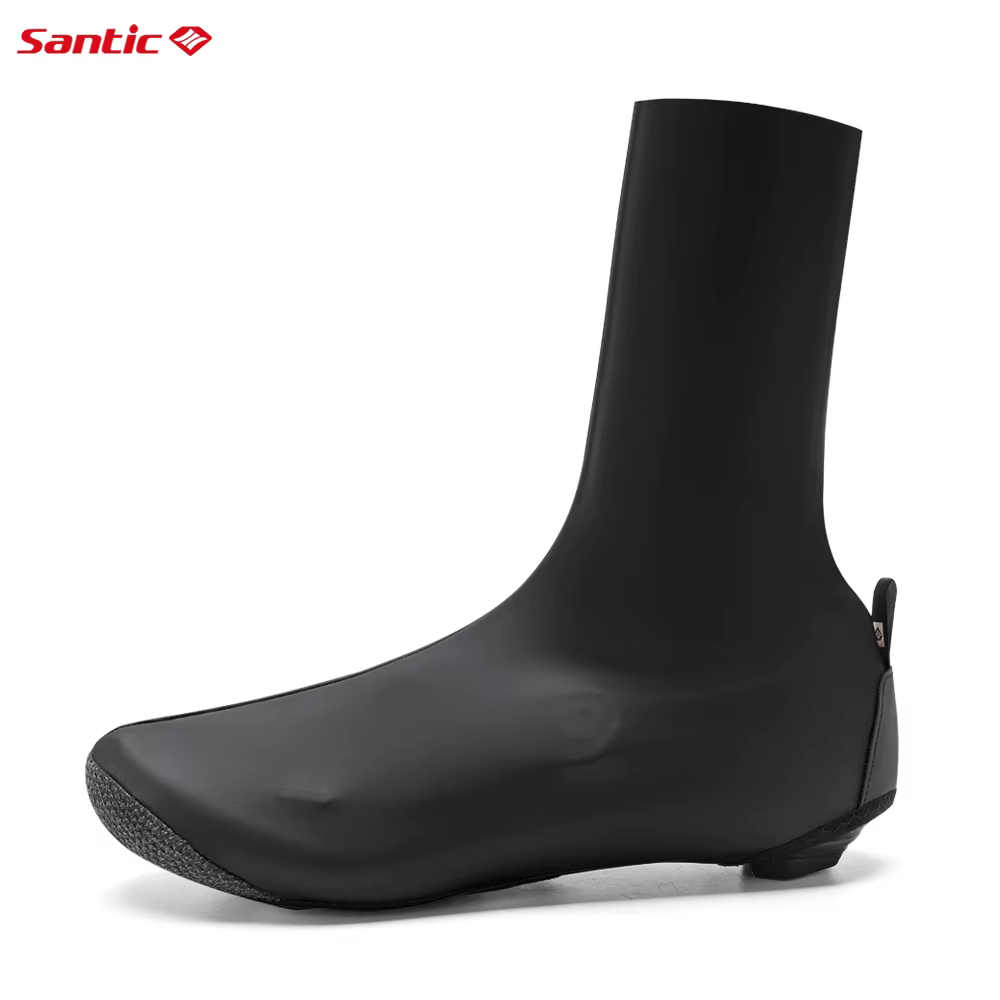 Santic-Couvre-chaussures de cyclisme imperméables et résistants à l'usure