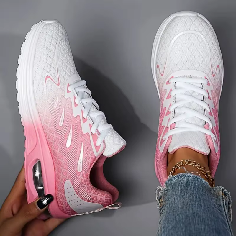 ELUVA femmes baskets 2025 nouveau léger respirant maille antidérapant Durable confortable marche Tennis chaussures