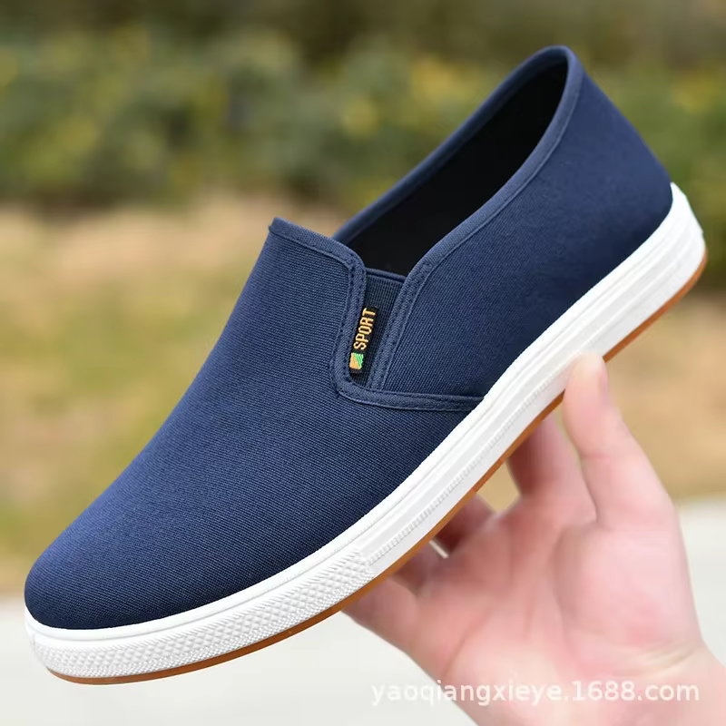 Zapatos-Chaussures de dehors en Toile Décontractées pour Homme