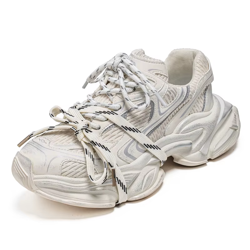 Chaussures de sport respirantes en maille pour hommes