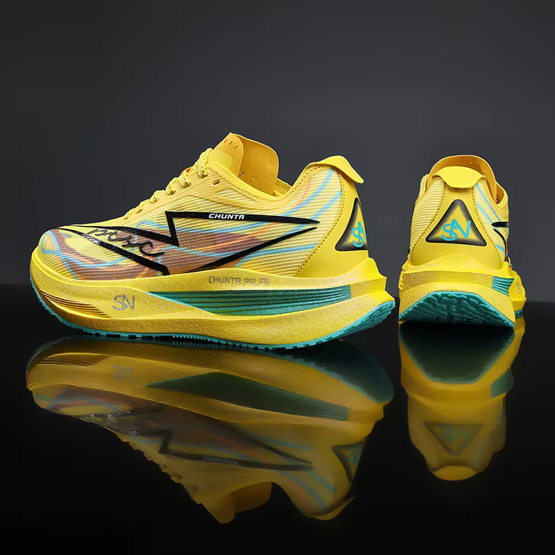 Chaussures de course Marathon pour hommes avec plaque en carbone