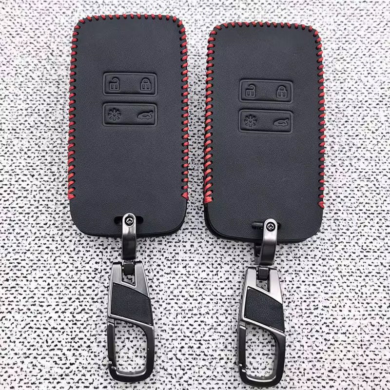 Housse de protection pour clé de voiture en cuir, accessoires pour Renault Megane Austral Kadjar Clio Captur Arkana Koleos Zoe Scenic Dacia Sand