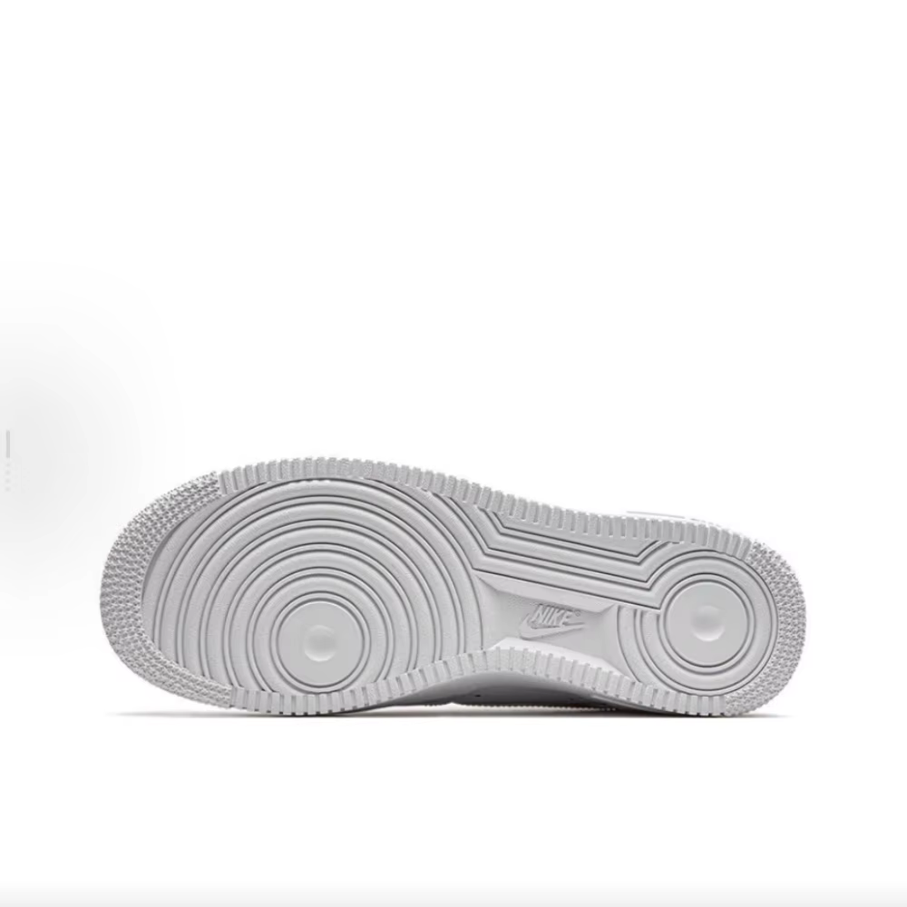 Nike Supreme Air Force 1 « Box Label » Baskets basses confortables unisexe blanc CU9225-100
