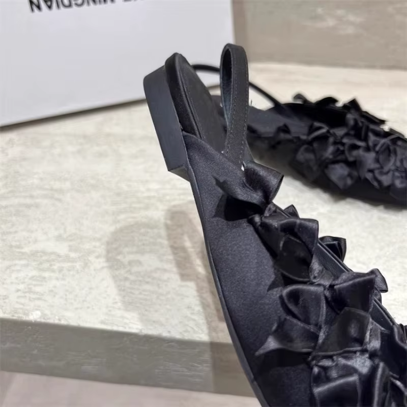 Mode française femmes chaussure été nouveau pointu